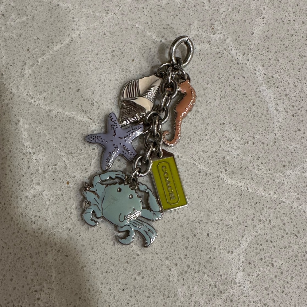 Coach wristlet and charm - Picture 6 of 8